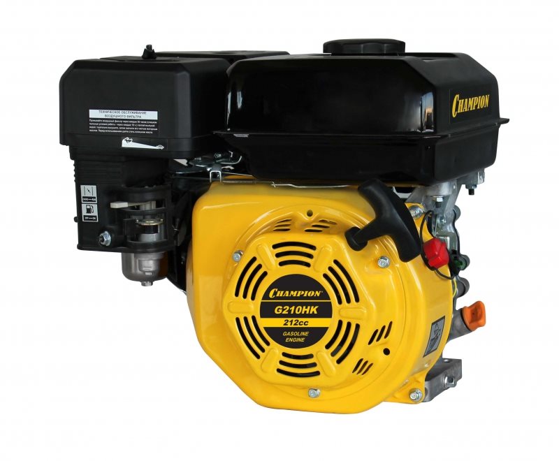 БЕНЗИНОВЫЙ ДВИГАТЕЛЬ CHAMPION G210HK