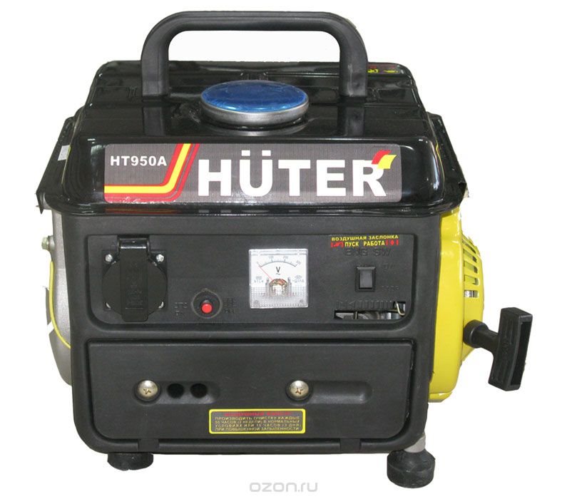ПОРТАТИВНЫЙ БЕНЗОГЕНЕРАТОР HUTER HT950A