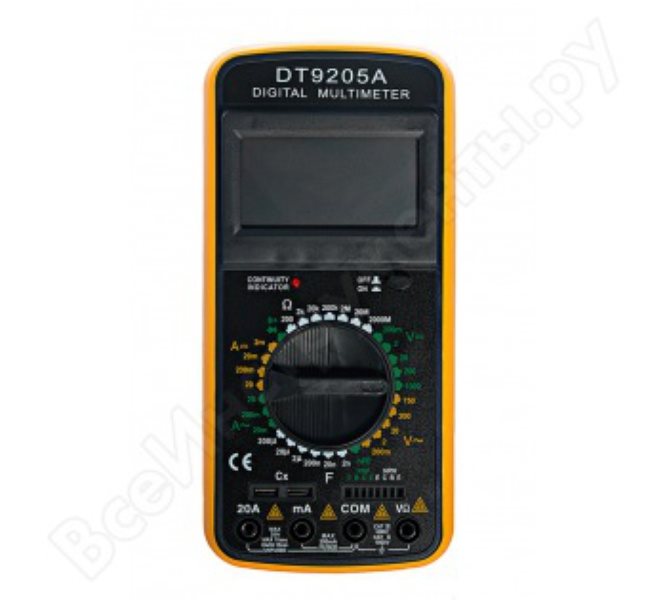 МУЛЬТИМЕТР РЕСАНТА DT9205A