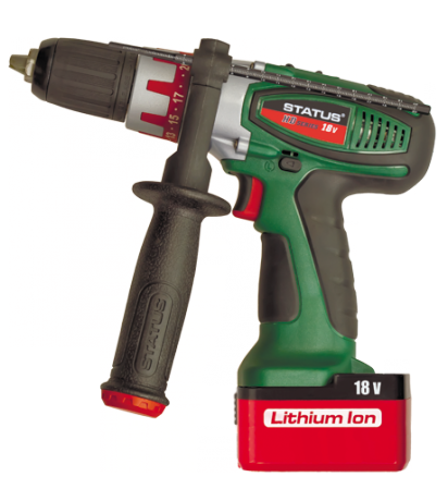 АККУМУЛЯТОРНАЯ УДАРНАЯ ДРЕЛЬ-ШУРУПОВЕРТ STATUS CTW18PLi