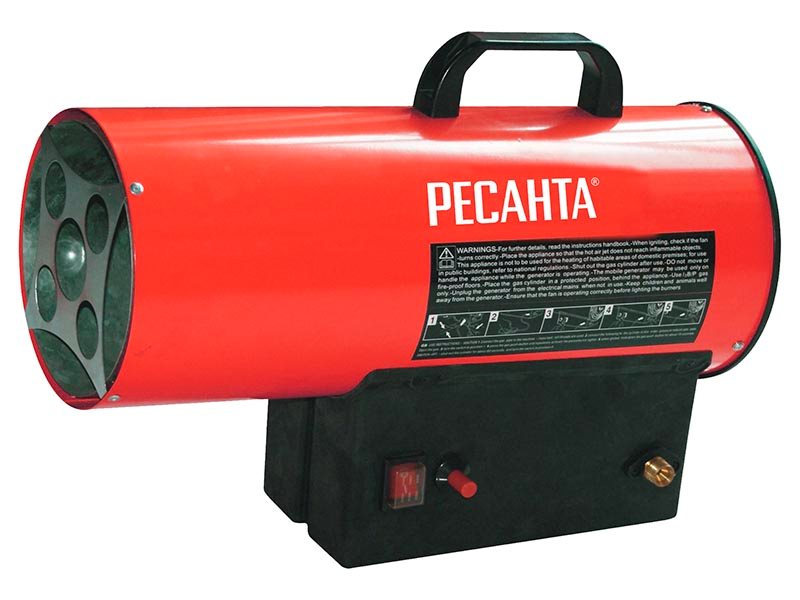 ГАЗОВАЯ ТЕПЛОВАЯ ПУШКА РЕСАНТА ТГП-10000