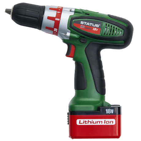 АККУМУЛЯТОРНАЯ ДРЕЛЬ-ШУРУПОВЕРТ STATUS CTW18Li