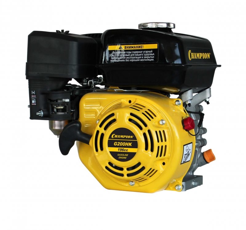 БЕНЗИНОВЫЙ ДВИГАТЕЛЬ CHAMPION G200HK