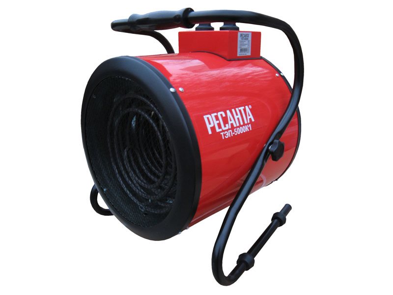 ТЕПЛОВАЯ ПУШКА РЕСАНТА ТЭП-5000К1 ОДНОФАЗНАЯ