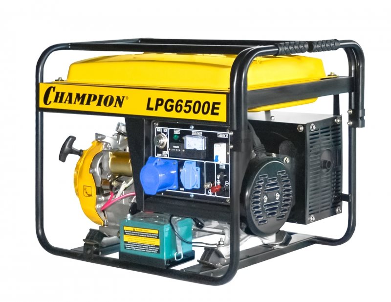 ПОРТАТИВНЫЙ ЭЛЕКТРОГЕНЕРАТОР CHAMPION LPG6500E