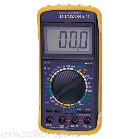 МУЛЬТИМЕТР РЕСАНТА DT9208A
