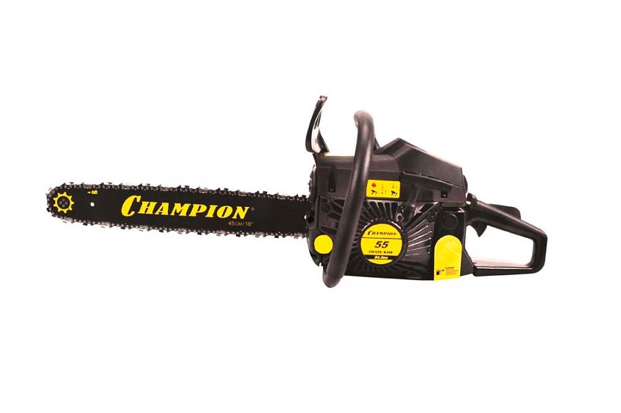 БЕНЗОПИЛА CHAMPION 55-18+КЕЙС