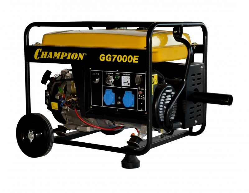 ПОРТАТИВНЫЙ БЕНЗОГЕНЕРАТОР CHAMPION GG7000E c ATC
